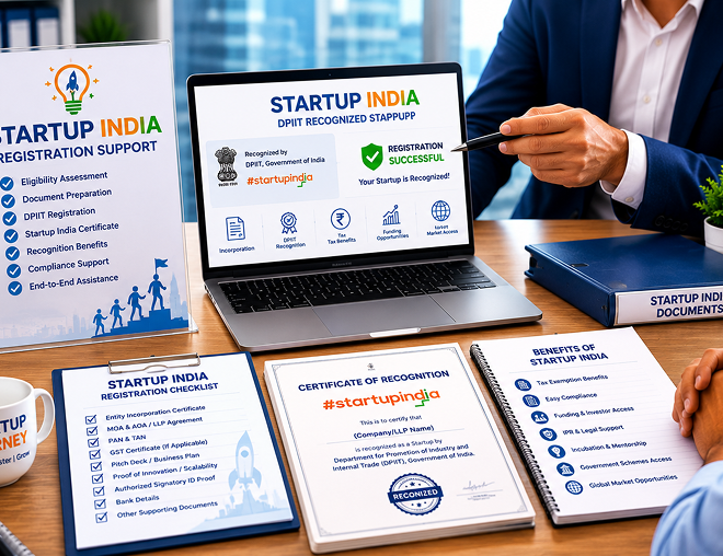 Startup India Registration Support Services
